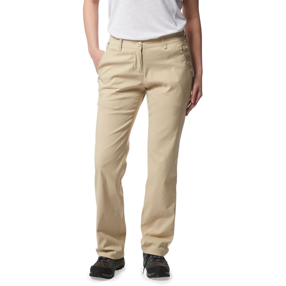 Craghoppers Womens Kiwi Pro Summer Walking Trousers 10R Waist 27